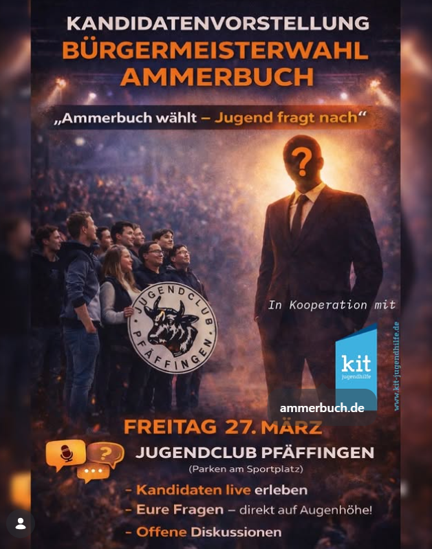 Podium Jugendclub Pfäffingen